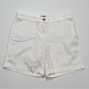 J. Crew Classic White Bermudas